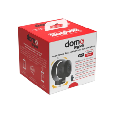 Smart Camera Ring Full HD Wi-Fi si controlla dallo smartphone tramite l'app Dom-e