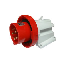GEWISS 60442 SPINA FISSA DA PARETE A 90° - IP67 - 3P+N+T 32A 380-415V - ROSSO - 6H