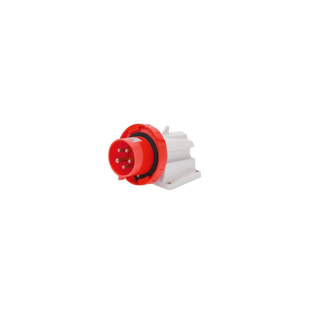 GEWISS 60441 SPINA FISSA DA PARETE A 90° - IP67 - 3P+T 32A 380-415V - ROSSO - 6H