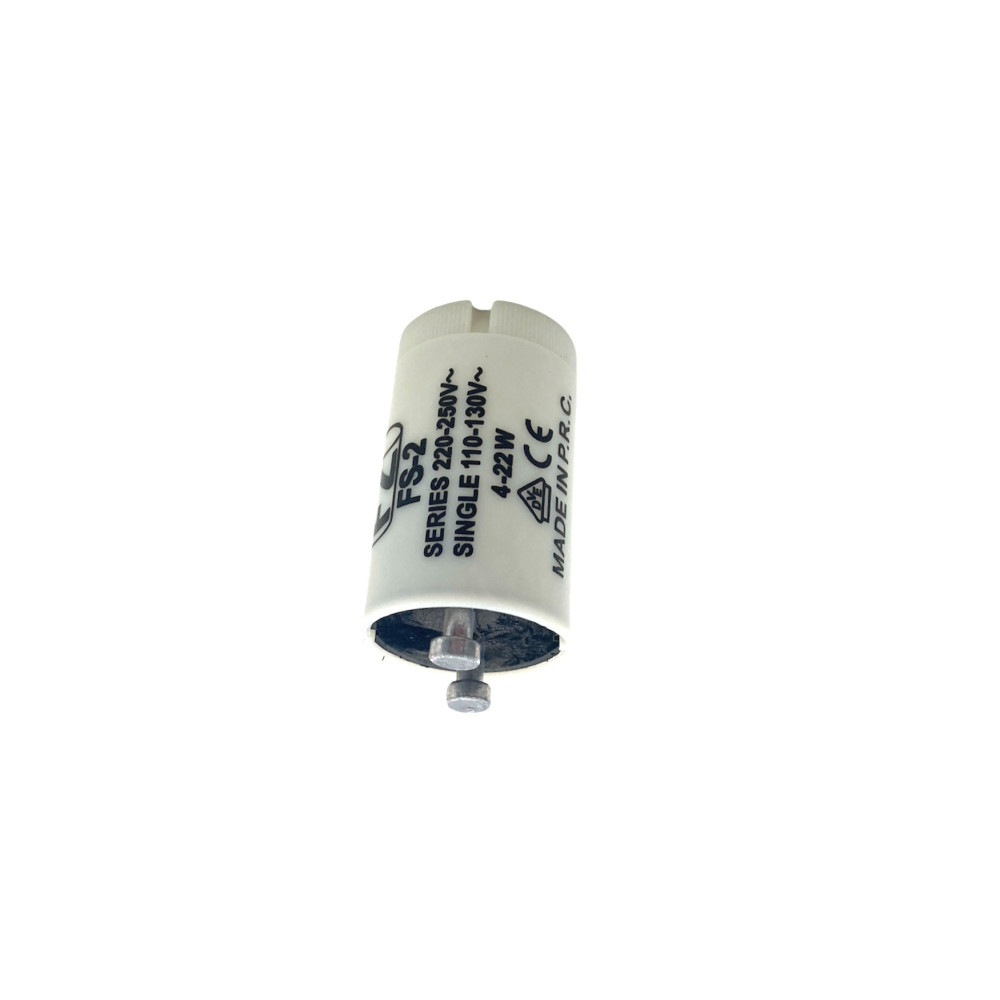 STARTER ST-22S 4-22W PER TUBI NEON FUORESCENTI T8 - Confezione da 25 pezzi