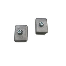 V2 King-Gates 162268 Arresto meccanico regolabile per motore a battente NYK e Couper