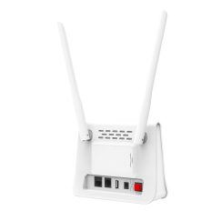 Router 4G LTE WiFi N300 1-Lan 300Mbps, con batteria tampone 12H di Autonomia