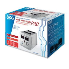 AVR-5000 PRO - Stabilizzatore di tensione monofase professionale 5000VA 3000W SKB
