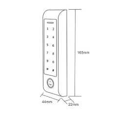 HeyOpen - Apri porta smart Wi-Fi ideale per B&B e affitti brevi, controllo accessi
