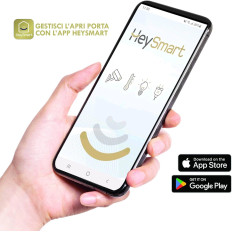 HeyOpen - Apri porta smart Wi-Fi ideale per B&B e affitti brevi, controllo accessi
