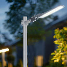 STREET LED 50G - Lampione con fissaggio a palo 50W, 5000lm, 4000K, braccio regolabile, IP65