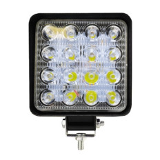 FLASH48 - Faro led 12/24V 48W 5400lm per auto, camper, barca, mezzi agricoli, IP67