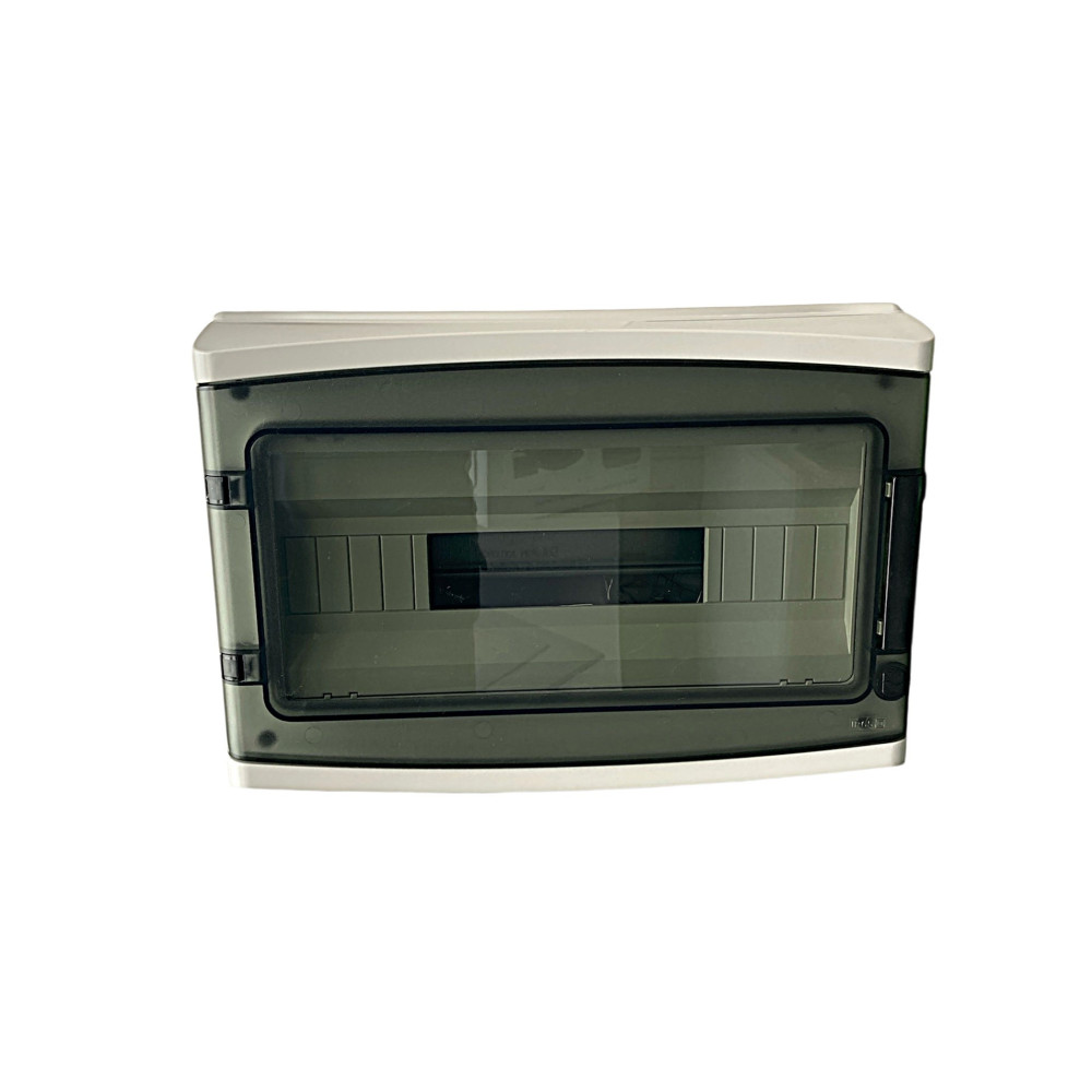 Marlanvil 940.18 Centralino da PARETE 18 Moduli DIN con portello fumè IP65