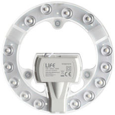 MODULO LED A DISCO CON MAGNETE 12W, 4000K, 1400LM, Alimentazione 230V