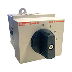 Lovato GX20124O48 Commutatore a camme serie GX, 2 poli, multivia 0-1-2-3 da 20A