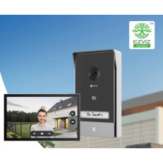 EZVIZ HP7  VIDEOCITOFONO 2K, SCHERMO TOUCH 7"" CONTROLLO REMOTO, RILEVAMENTO MOVIMENTO, AUDIO BIDIREZIONALE