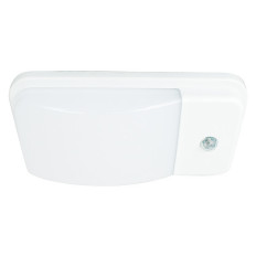 LIFE 39.9PF0420SN PLAFONIERA A LED RETTANGOLARE IP65 CON SENSORE PIR, 20W, 4000K, 1600 Lumen