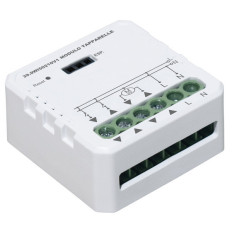 Modulo Tapparelle uscita 230V~, 3A, Wireless + RF 2,4GHz, pulsanti cablati, In. 230V~, Serie Smart LIFE V1.