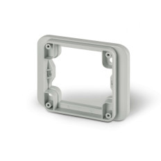 SCAME 137.125 SERIE PROTECTA ADATTATORE PER SCATOLE DA INCASSO 3Mod. M95(95x95mm)