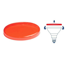 Calotta Filtro colorata per Lampade LED PAR38 ROSSO IP20