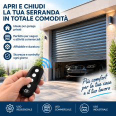 Kit Automazione Serranda CS MS170EF 170 kg | ELETTROSUD