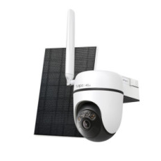 Tapo Kit Telecamera 2K 4G LTE motorizzata  a batteria con pannello solare