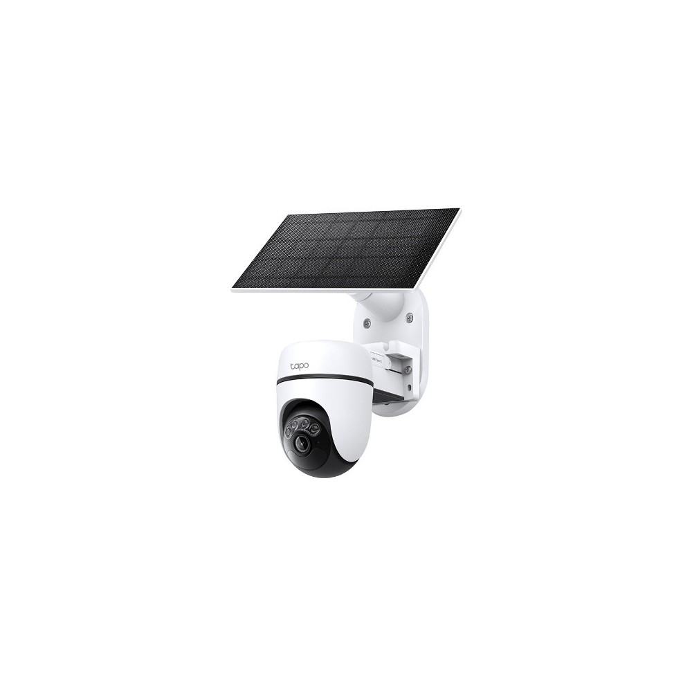 Tapo TC90 Kit Telecamera di Sicurezza Smart 360° P&T + Pannello solare