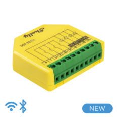 Shelly Plus RGBW PM - Controller Strisce LED WiFI/BT 12-24DC RGBW + PM