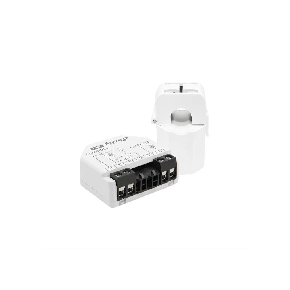Shelly EM Gen3 - Modulo contatore energia Wi-Fi/BT + pinza amperometrica 50A