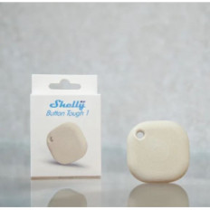 Shelly BLU Button Tough 1 ZB Ivory - Pulsante Smart Bluetooth + zigbee IP54 Bianco