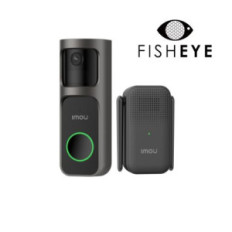 Imou Kit Videocampanello 3S a batteria 2.5K con lente FISHEYE + cicalin wireless