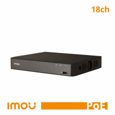 Imou NVR 18 Canali H.265 N118 fino a 4K con Audio Bidirezionale Integrato