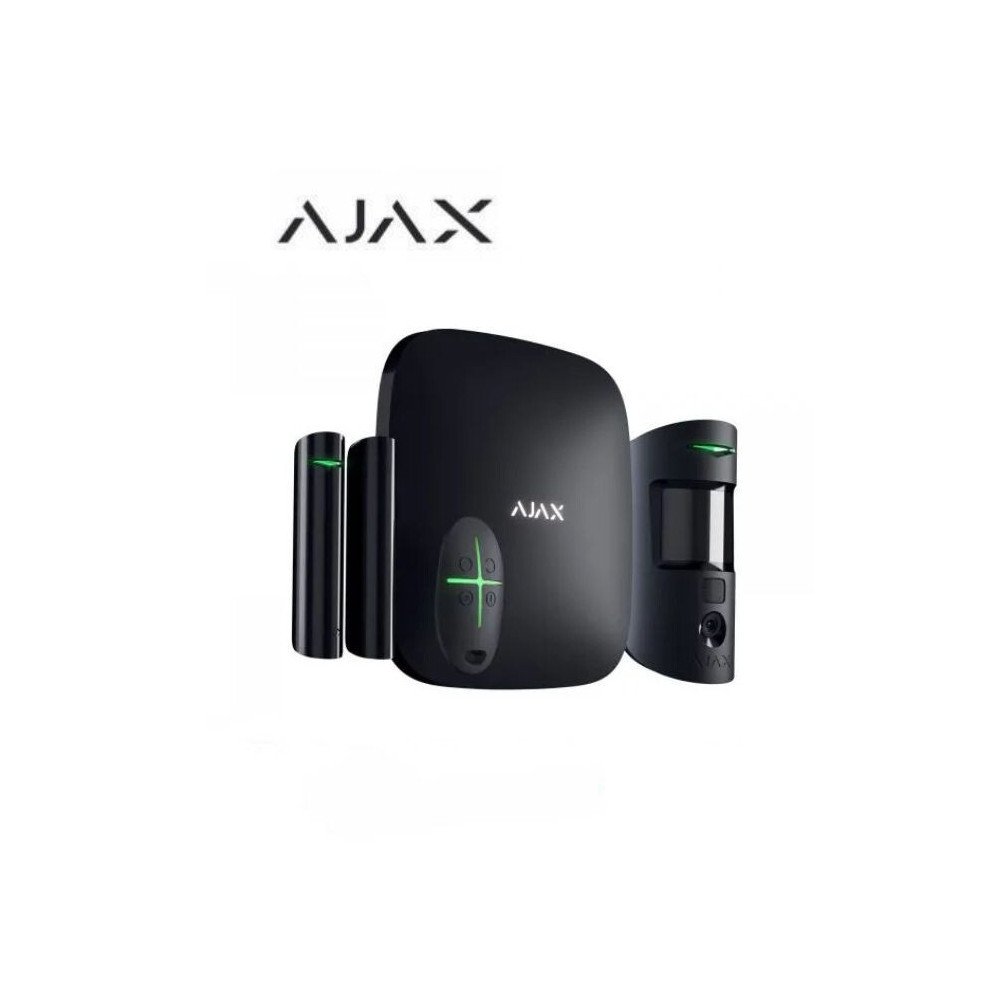 Ajax StarterKit Cam Plus HDR Nero Wi-Fi / 4G / Ethernet