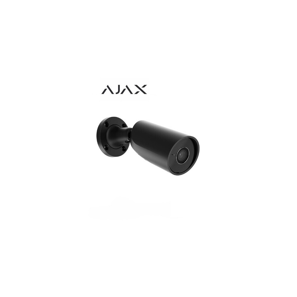 Ajax Telecamera Bullet IP PoE (BulletCam) (5 Mp/2.8 mm) nero