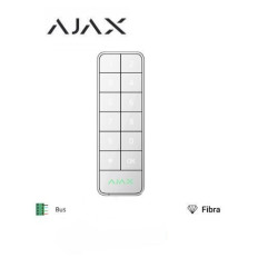 Ajax Superior Keypad Fibra white Outdoor - Tastiera cablata per esterni bianco