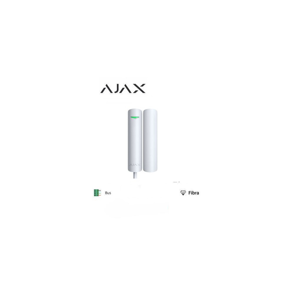 Ajax Superior DoorProtect Plus Fibra - Rilevatore porte&finestre magnetico bianc