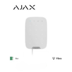 Ajax Superior Keypad Fibra white - Tastiera per interni cablata Bianca