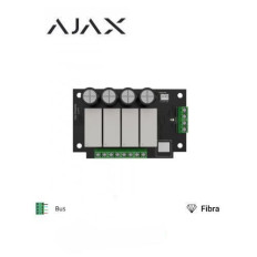 Ajax Superior MultiRelay Fibra - Modulo relay a quattro canali