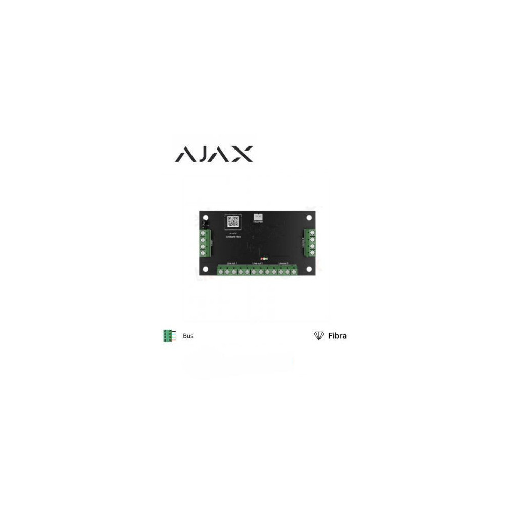 Ajax Superior LineSplit Fibra - Modulo per suddividere una linea in 4