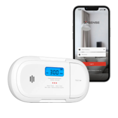 X-Sense Sensore CO-Monossido Wi-Fi a batteria sostituibile