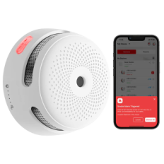 X-Sense Sensore Fumo Link+PRO a batteria sostit da connettere a centralina RF
