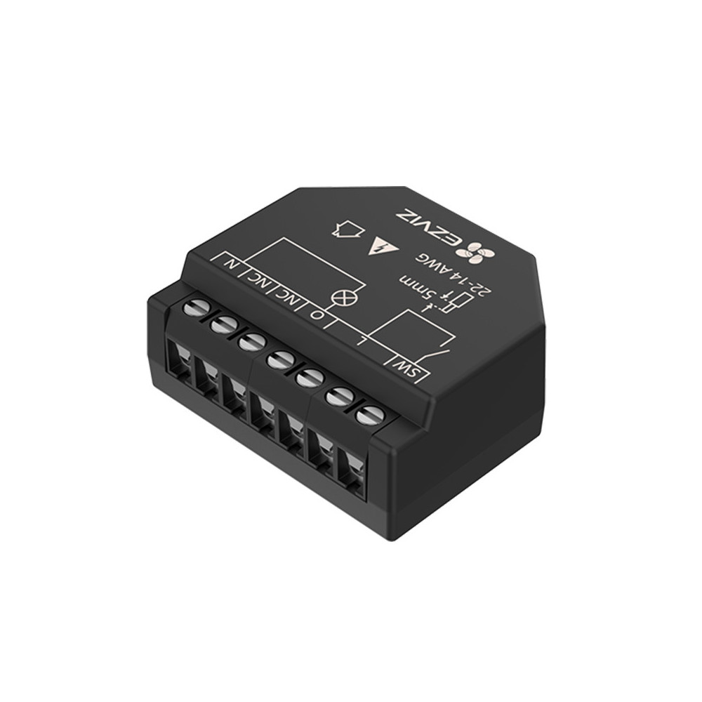 EZVIZ T36WM - RELE'' WI-FI 2 CANALI - ENERGY MONITORING - TIMER ED AUTOMAZIONI - COMPATIBILE ASSISTENTI VOCALI