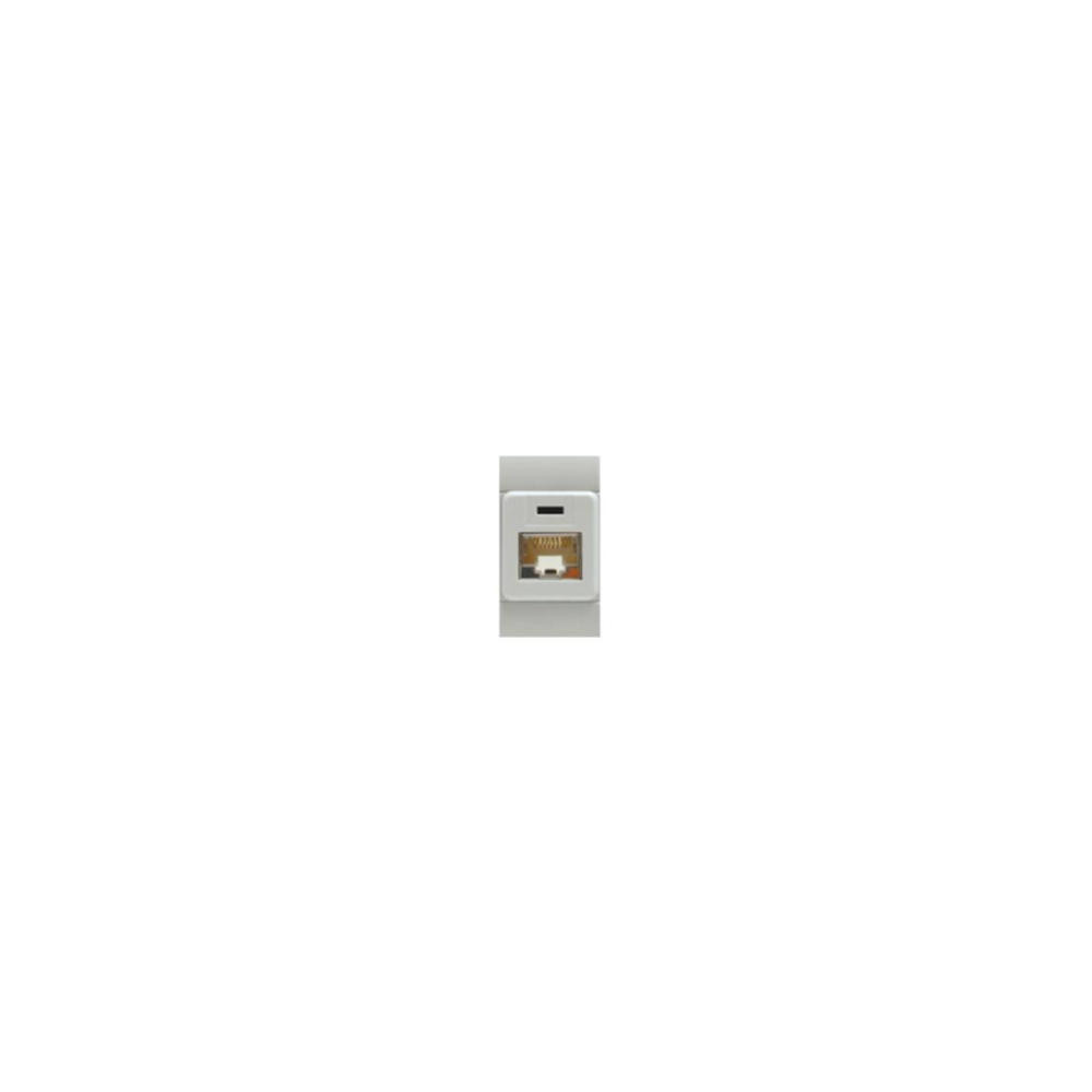 UNIVEL serie EVOLUTION 6481.50B Presa LAN RJ45 CAT5, NON SCHERMATA, 1 modulo, BIANCA