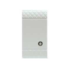 UNIVEL serie EVOLUTION 6311.B Invertitore unipolare 16 AX 250V, 1 modulo, BIANCO
