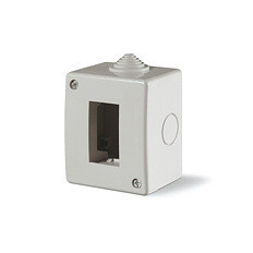 UNIVEL serie EVOLUTION 4121 Contenitore da parete 1 modulo IP40 per frutti EVOLUTION e Bticino MAGIC