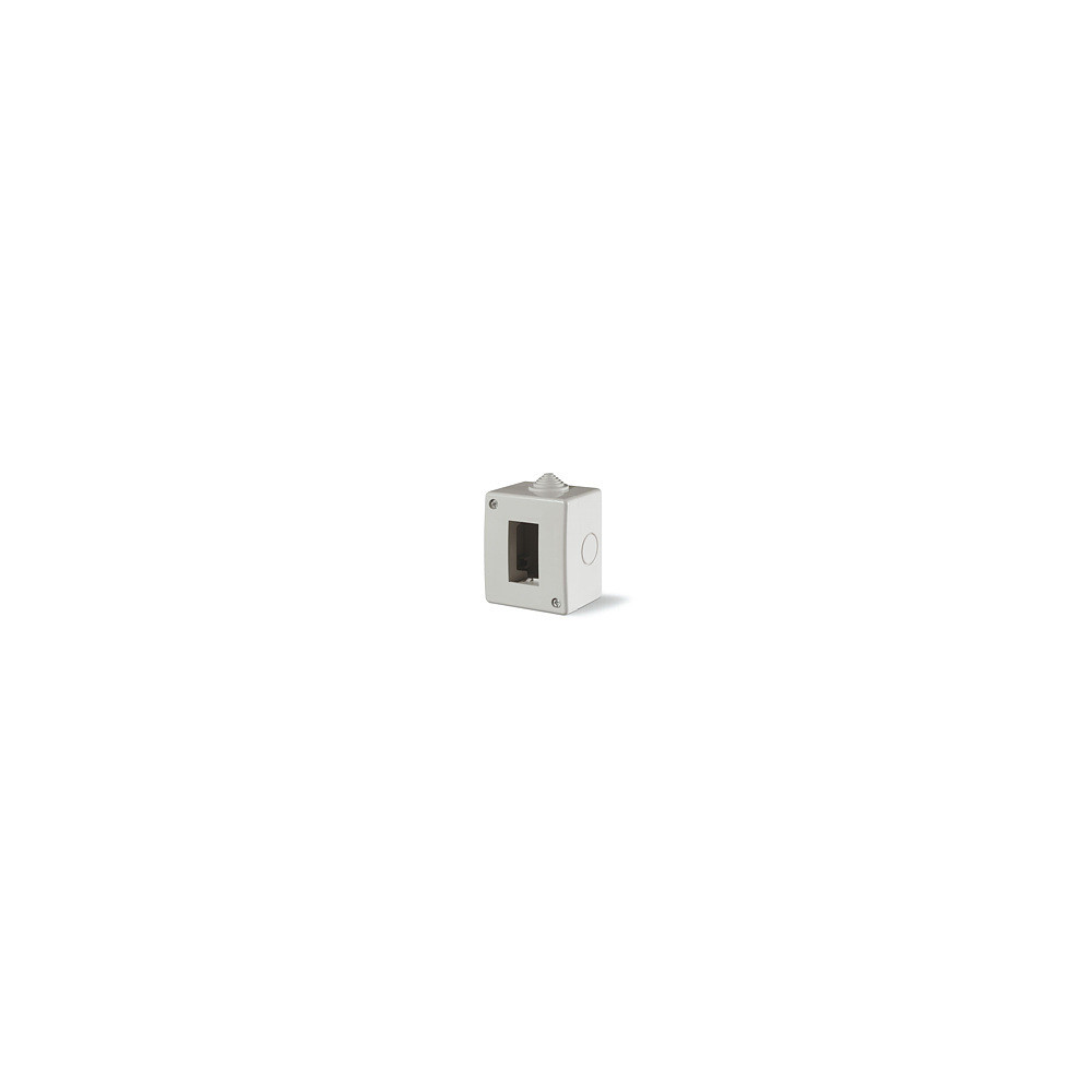 UNIVEL serie EVOLUTION 4121 Contenitore da parete 1 modulo IP40 per frutti EVOLUTION e Bticino MAGIC