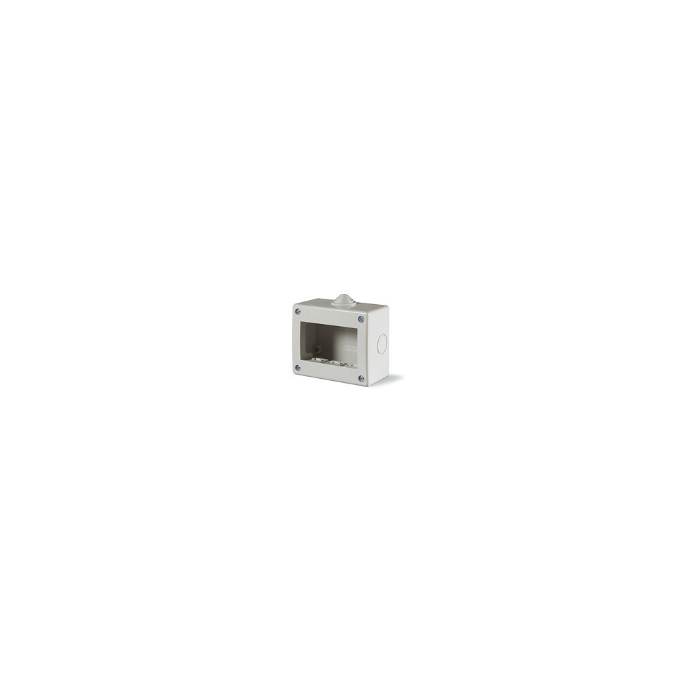 UNIVEL serie EVOLUTION 4123 Contenitore da parete 3 moduli IP40 per frutti EVOLUTION e Bticino MAGIC