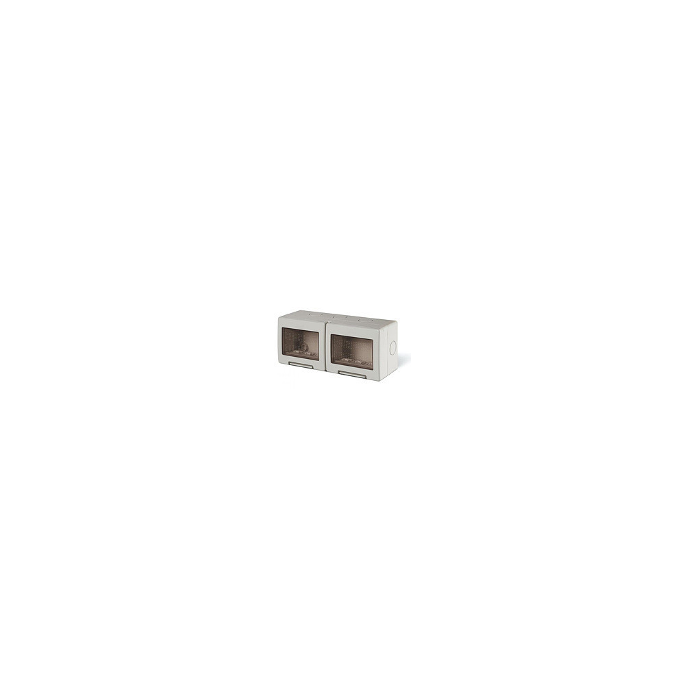 UNIVEL serie EVOLUTION 5126 Contenitore da parete 6 moduli IP55 per frutti EVOLUTION e Bticino MAGIC