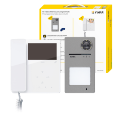 VIMAR Kit videocitofonico 2Fili espandibile fino a 4 utenze