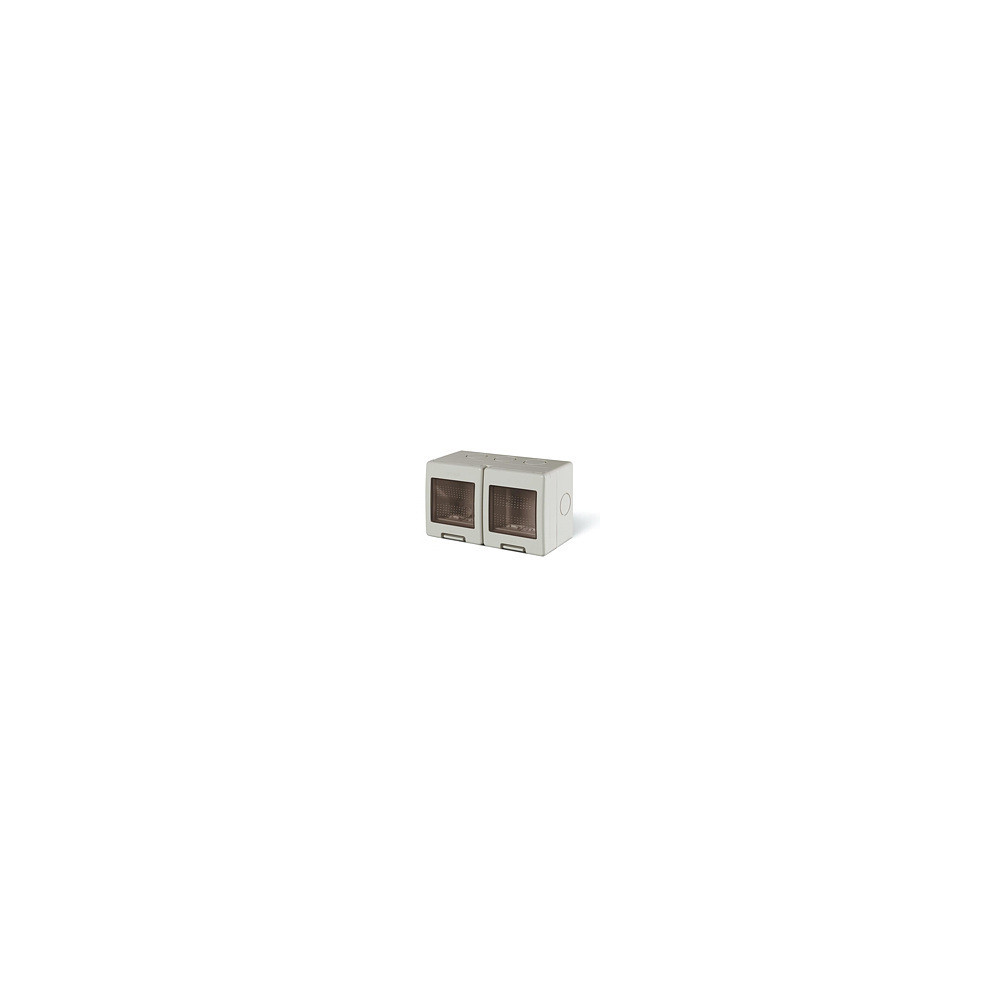 UNIVEL serie EVOLUTION 5124 Contenitore da parete 4 moduli IP55 per frutti EVOLUTION e Bticino MAGIC