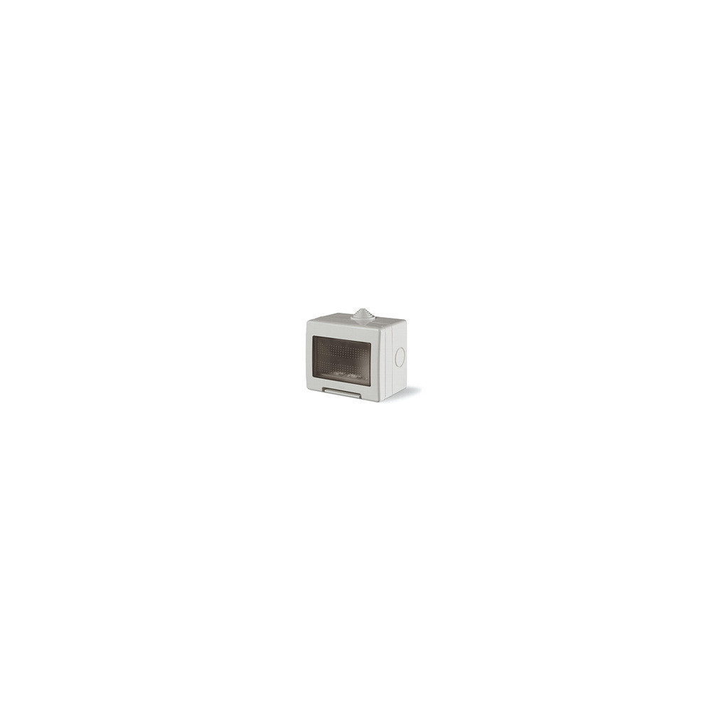 UNIVEL serie EVOLUTION 5123 Contenitore da parete 3 moduli IP55 per frutti EVOLUTION e Bticino MAGIC