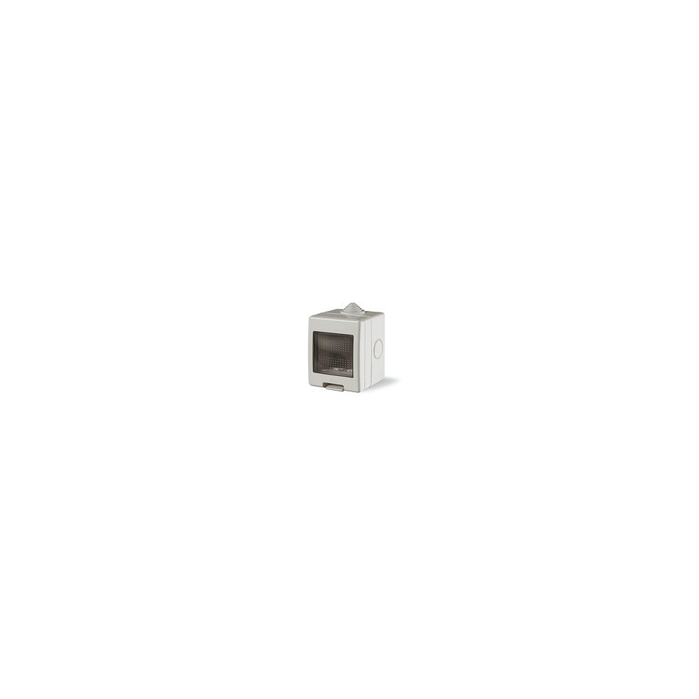 UNIVEL serie EVOLUTION 5122 Contenitore da parete 2 moduli IP55 per frutti EVOLUTION e Bticino MAGIC
