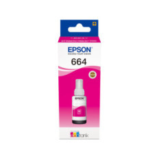 EPSON 664 MAGENTA (C13T664340) - CARTUCCIA ORIGINALE PER ECOTANK