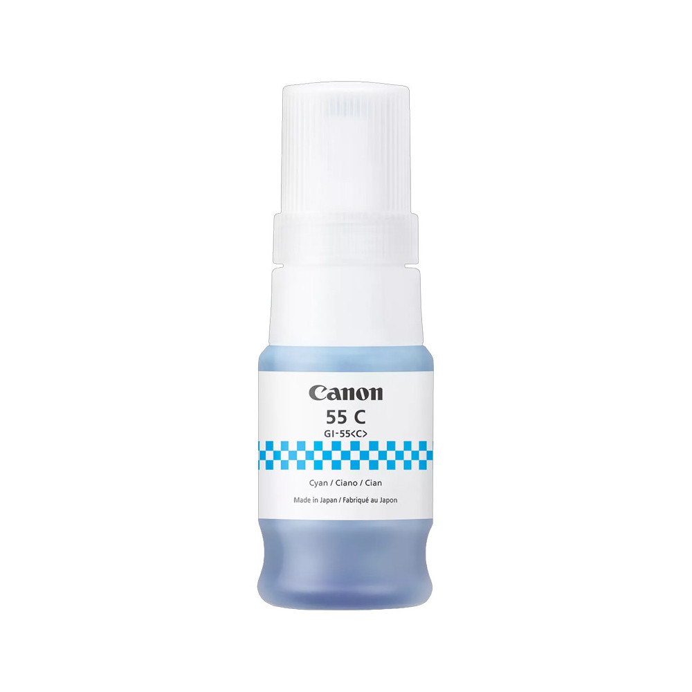 CANON GI-55C CIANO (6289C001) - CARTUCCIA ORIGINALE 40ML x GX1050 / GX2050