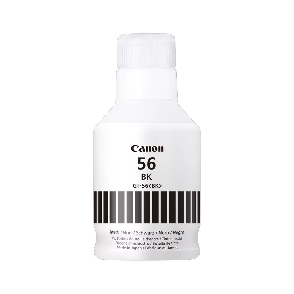 CANON GI-56BK NERO (4412C001) - CARTUCCIA ORIGINALE 170ML x GX3050 / GX4050 / GX5050 / GX6050 / GX7050